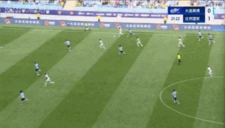 【中超】王子铭法比奥头球张玉宁失点 英博0比2国安