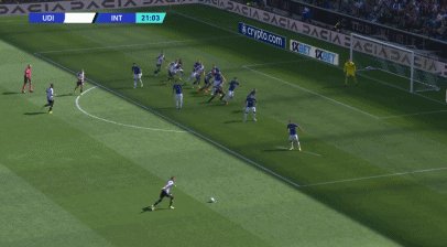 互动-【意甲】什克乌龙阿尔斯兰制胜，国米1比3乌迪内斯